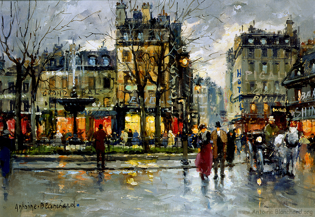 Place Pigalle - Antoine Blanchard
