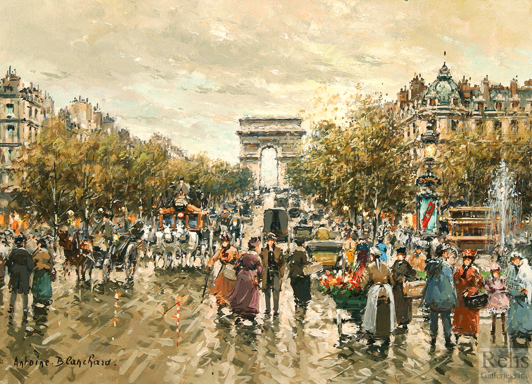 Les Champs Elysees - Antoine Blanchard
