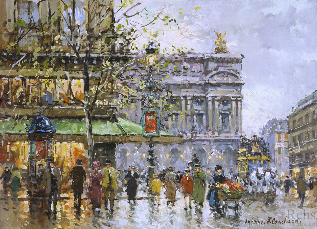 Cafe de la Paix - Antoine Blanchard