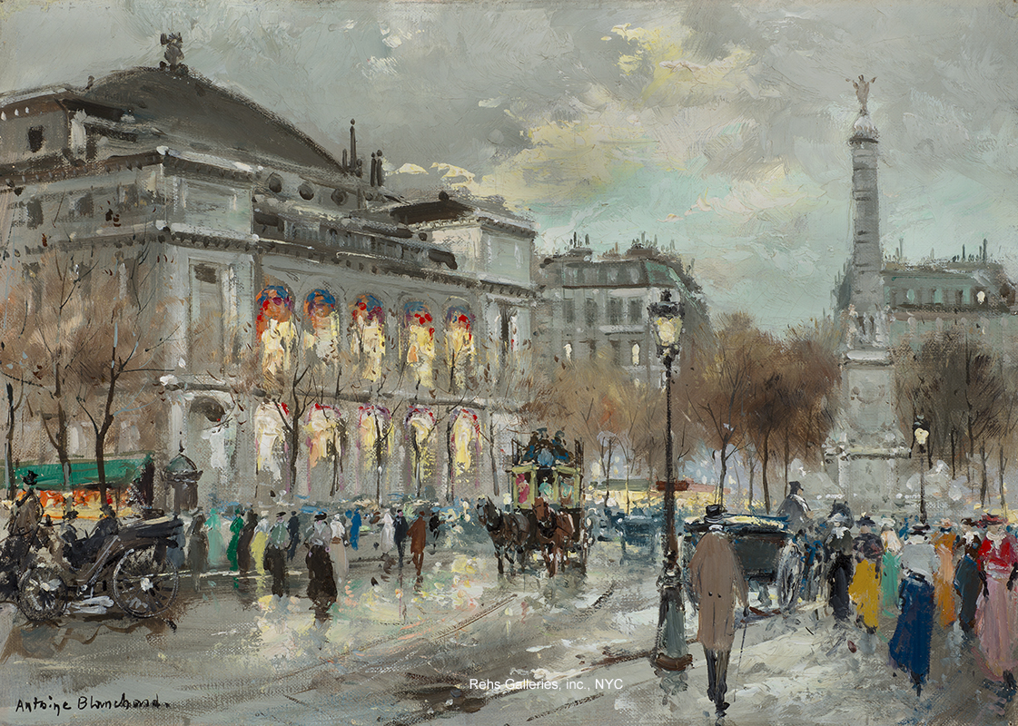 Place du Chatelet - Antoine Blanchard