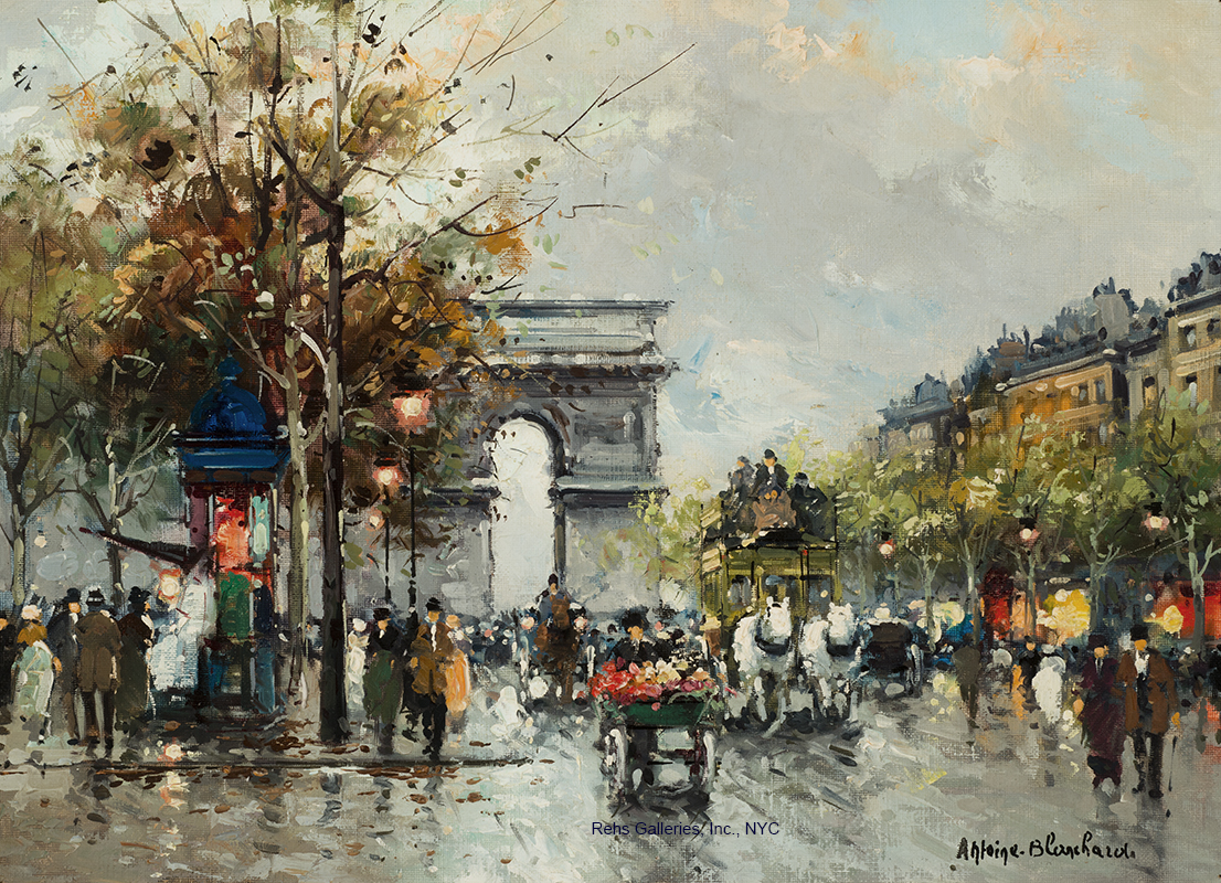 Avenue des Champs-Elysees - Antoine Blanchard