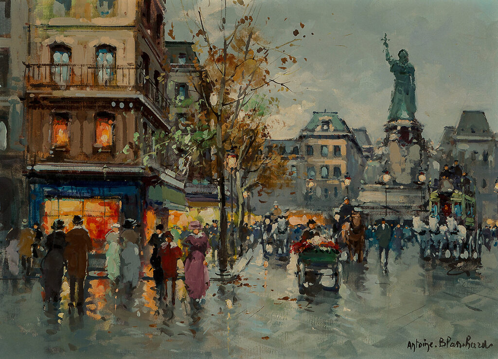 Place de la Republique - Antoine Blanchard