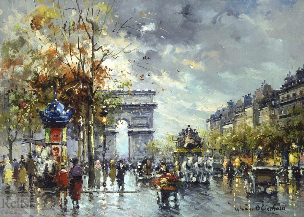 l'Arc de Triomphe - Antoine Blanchard