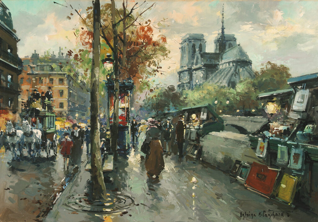 Bouquinistes de Notre Dame - Antoine Blanchard