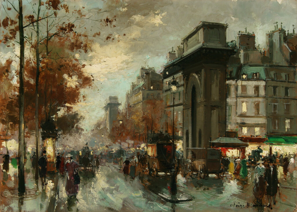 Les Grands Boulevards: Porte St. Martin and Porte St. Denis - Antoine Blanchard