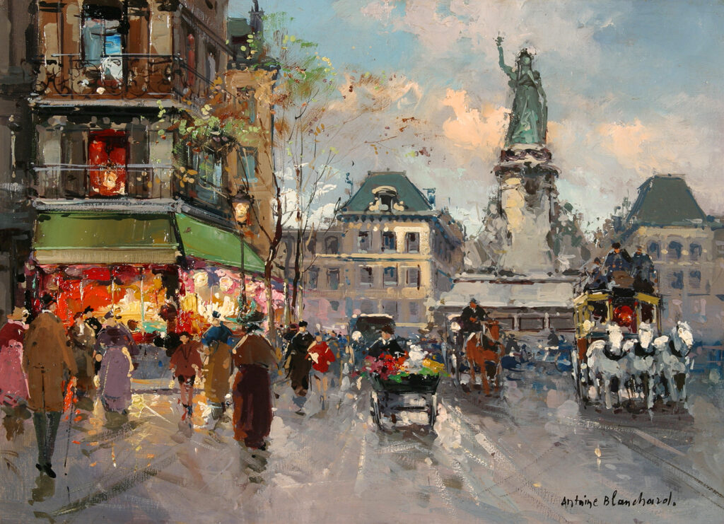 Place de la Republique - Antoine Blanchard